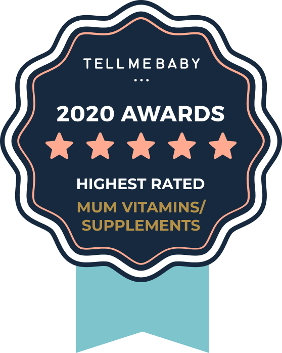 Tell Me Baby 2020 Award winner (Mum Vitamin and Supplement) - Qiara Pregnancy & Breastfeeding