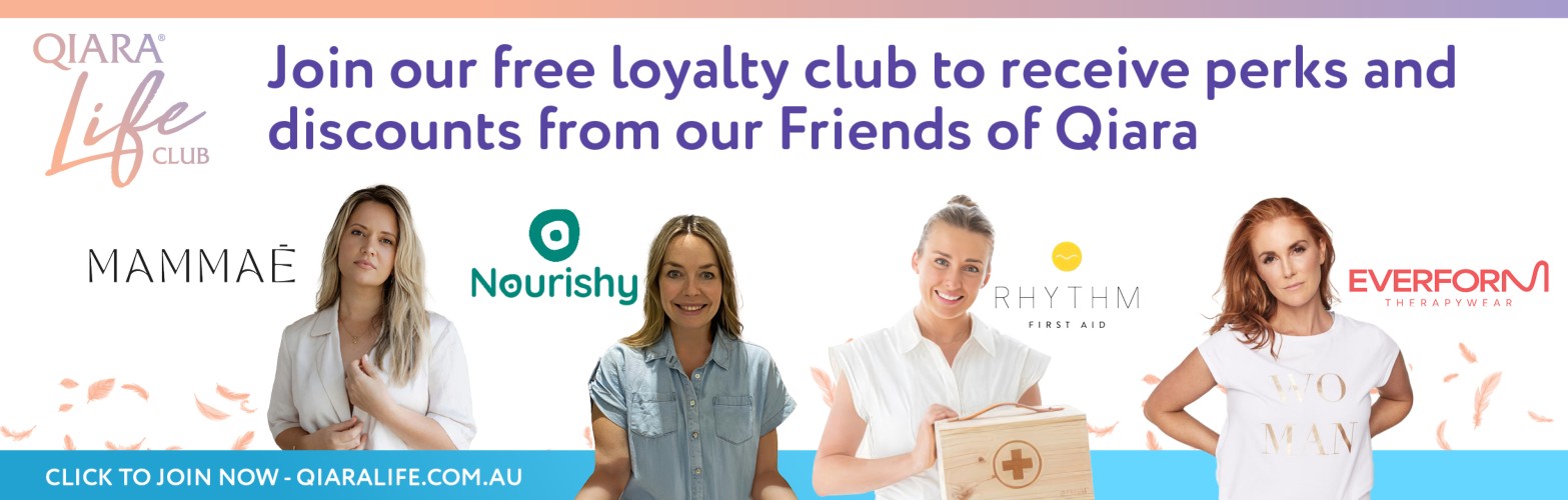 Qiara Life Club - Join our free loyalty club to receive perks and discounts from our Friends of Qiara